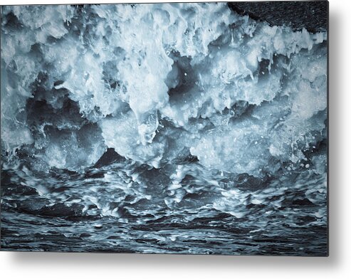 Sea Metal Print featuring the photograph Song Of Water by Andrii Maykovskyi