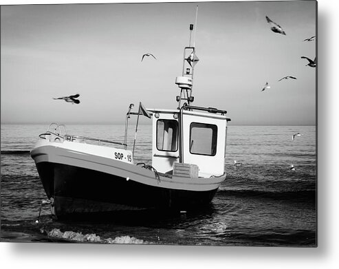 Boat Metal Print featuring the photograph Sop-15 by Pablo Saccinto