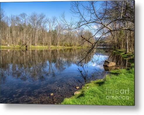 River Metal Print featuring the photograph South Holston River in Spring II by Shelia Hunt