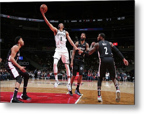 Spencer Dinwiddie Metal Print featuring the photograph Spencer Dinwiddie by Ned Dishman