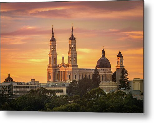 St. Ignatius Metal Print featuring the photograph St. Ignatius in Her Glory by Laura Macky