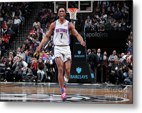 Nba Pro Basketball Metal Print featuring the photograph Stanley Johnson by Nathaniel S. Butler