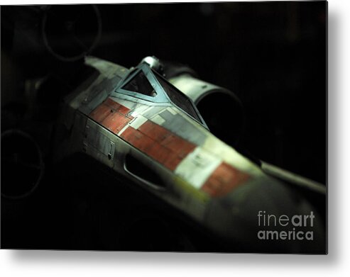 Xwing Metal Print featuring the photograph Star Wars X-Wing by Micah May
