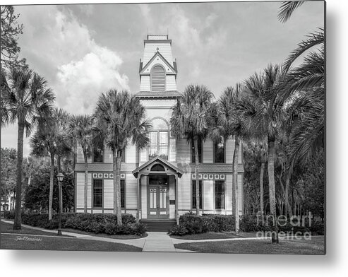Stetson University Metal Print featuring the photograph Stetson University DeLand Hall by University Icons