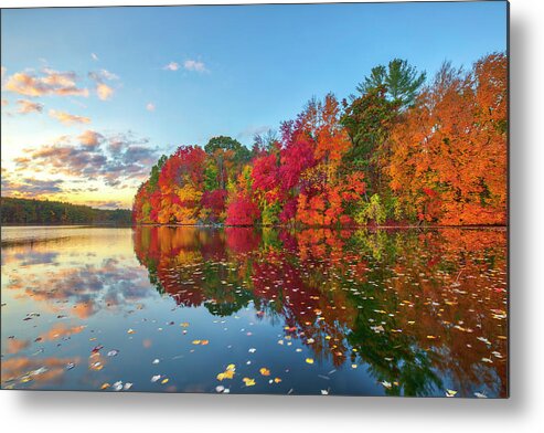 Sudbury Reservoir Metal Print featuring the photograph Sudbury Reservoir by Juergen Roth