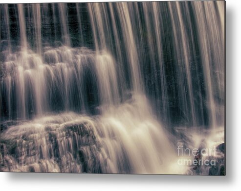 Falls Metal Print featuring the photograph Summer Evening Falls by Phil Perkins