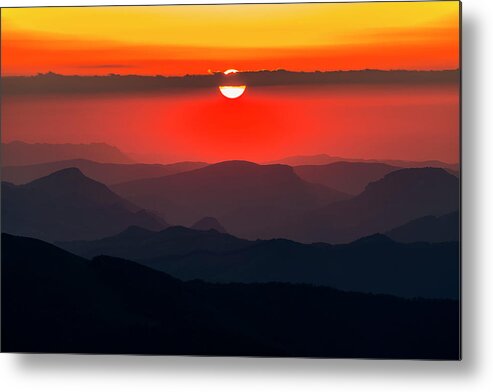 Balkan Mountains Metal Print featuring the photograph Sun Eye by Evgeni Dinev