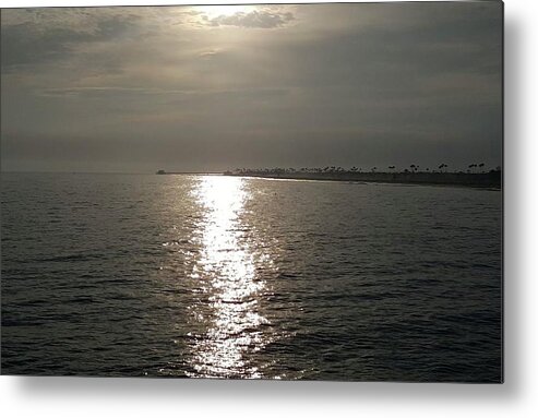 Sunset Metal Print featuring the photograph Sunset on the Pacific by Pour Your heART Out Artworks