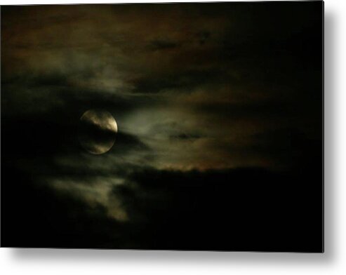  Metal Print featuring the photograph Super Moon Eclipse by Brad Nellis