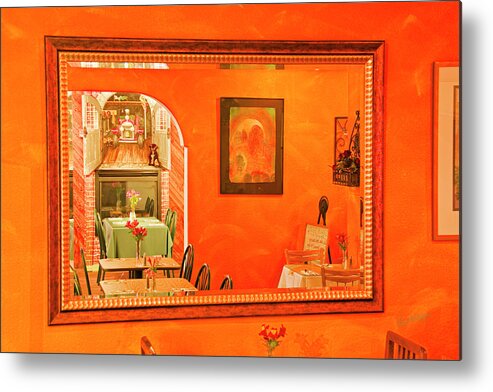 Brookings Metal Print featuring the photograph Suzy Q's Mirror by Dan McGeorge