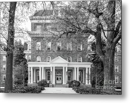 Swarthmore College Metal Print featuring the photograph Swarthmore College Parrish Hall by University Icons