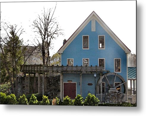 Tacquette Metal Print featuring the photograph Tacquette Mill by Lin Grosvenor
