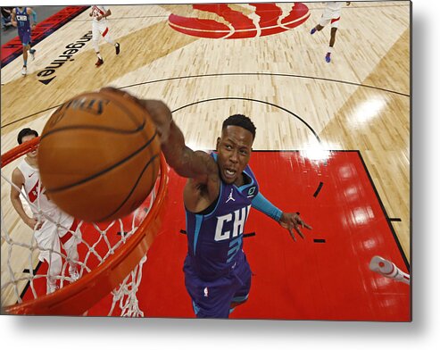 Nba Pro Basketball Metal Print featuring the photograph Terry Rozier by NBA Photos