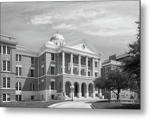 Texas Woman's University Metal Print featuring the photograph Texas Woman's University Old Main by University Icons