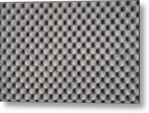 Porous Metal Print featuring the photograph Texture Of Foam Rubber by Nickgavluk