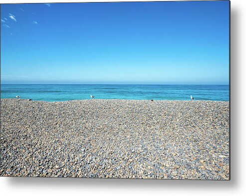 Carlsbad Metal Print featuring the photograph Textures Carlsbad California by Joseph S Giacalone