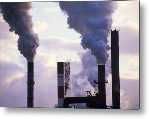 Air Pollution Metal Print featuring the photograph Tha0004289 by Thinkstock