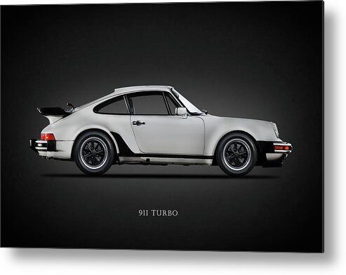 Porsche 911 Turbo Metal Print featuring the photograph The 911 Turbo 1984 by Mark Rogan
