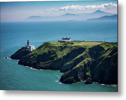 Baily Metal Print featuring the photograph The Baily Lighthouse - Howth, Dublin by John Soffe