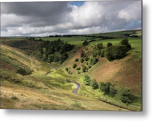 England Metal Print featuring the photograph The Barle Valley, Exmoor, England, UK by Sarah Howard