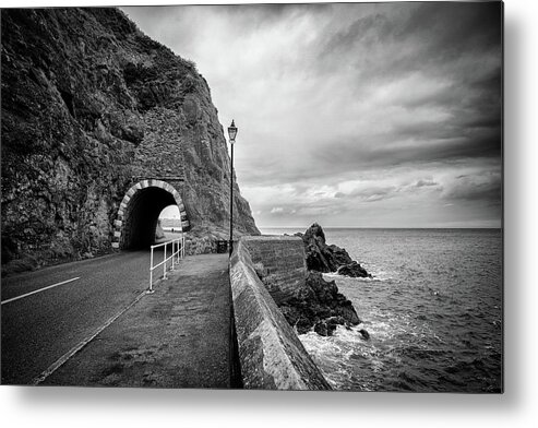 Black Metal Print featuring the photograph The Black Arch by Nigel R Bell