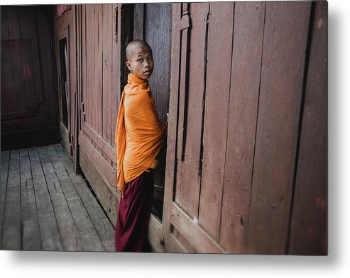 Yancho Sabev Photography Metal Print featuring the photograph The Boy Who Saw Through Me by Yancho Sabev Art