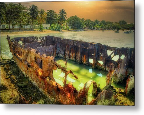 Cuba Metal Print featuring the photograph The devil's boat by Micah Offman