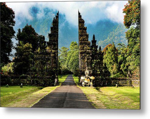 Handara Gate Metal Print featuring the photograph The Gates Of Heaven - Handara Gate, Bali. Indonesia by Earth And Spirit