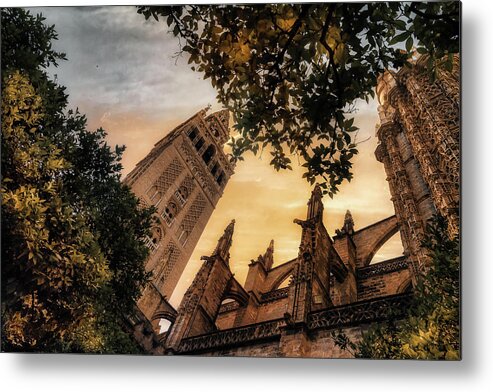 Cathedral Metal Print featuring the photograph The Gothic Cathedral by Micah Offman