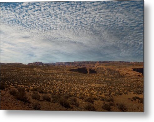 Desert Metal Print featuring the photograph The High Desert of Northern Arizona by Laura Putman