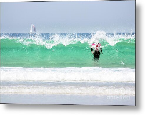 Cornwall Metal Print featuring the photograph The Little Mermaid by Terri Waters