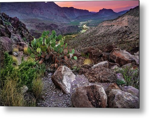 Big Bend Ranch State Park Metal Print featuring the photograph The Lone Star by KC Hulsman