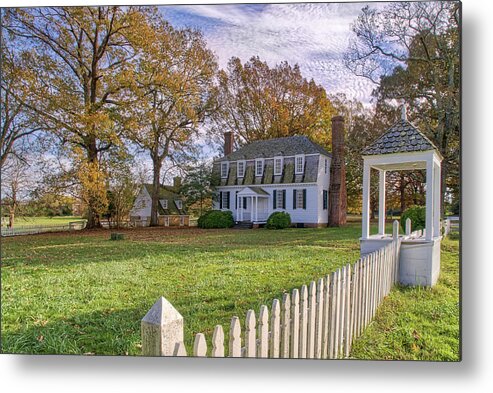 Moore House Metal Print featuring the photograph The Moore House by Jerry Gammon