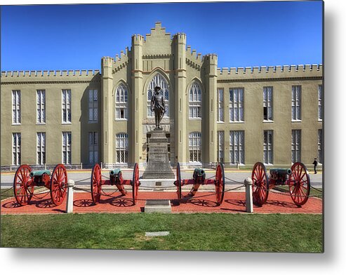 Vmi Metal Print featuring the photograph The Old Barracks - Virginia Military Institute by Susan Rissi Tregoning