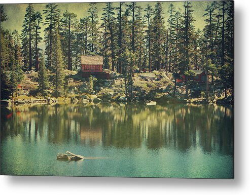 #faatoppicks Metal Print featuring the photograph The Old Days by the Lake by Laurie Search