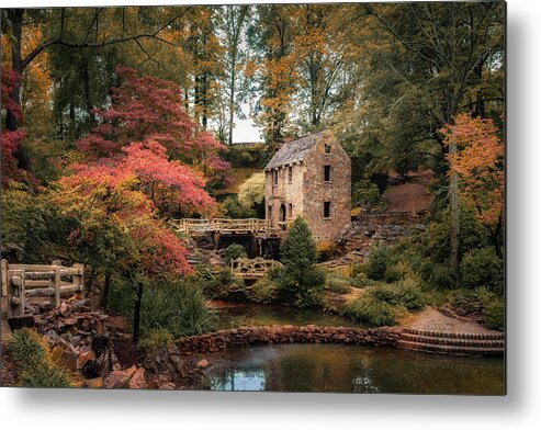 The Old Mill Metal Print featuring the photograph The Old Mill by James Barber