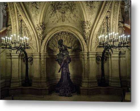 Opera Of Paris Metal Print featuring the photograph The Opera by Pablo Saccinto