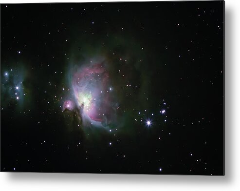  Metal Print featuring the photograph The Orion Nebula in the constellation of Orion by Mihai Andritoiu