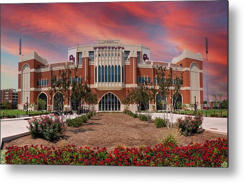 Oklahoma Metal Print featuring the photograph The Palace on the Prairie 3 by Ricky Barnard