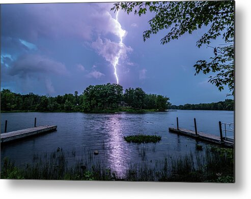 Lightning Metal Print featuring the photograph The Power of Nature by Everet Regal