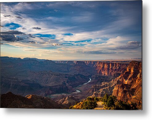 Grand Canyon National Park Metal Print featuring the photograph The River Makes Its Way by JoAnn Silva