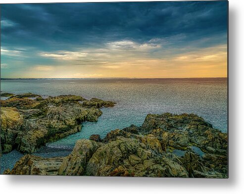 Marginal Way Metal Print featuring the photograph The Rock by Penny Polakoff