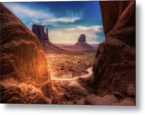 Arizona Metal Print featuring the photograph The Silver Valley by Micah Offman