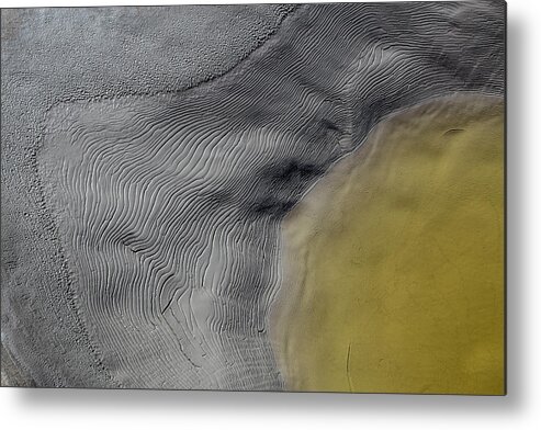 Mud Metal Print featuring the photograph The Skin Of Other Worlds by Deborah Hughes