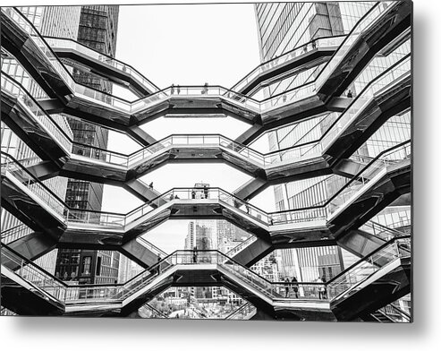 Loves_united_bnw Metal Print featuring the photograph The Vessel by Eugene Nikiforov