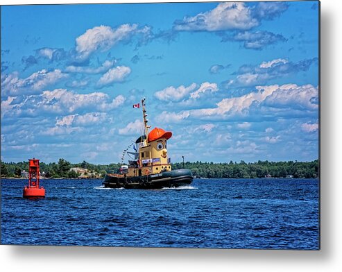 Singleton Photography Metal Print featuring the photograph Theodore Too The Tugboat by Tom Singleton