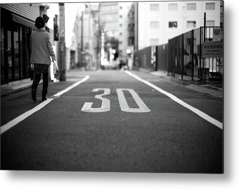 Classification Metal Print featuring the photograph Thirty, Tokyo by Eugene Nikiforov