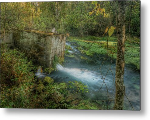 Narrows Metal Print featuring the photograph Thomason Mill by Robert Charity