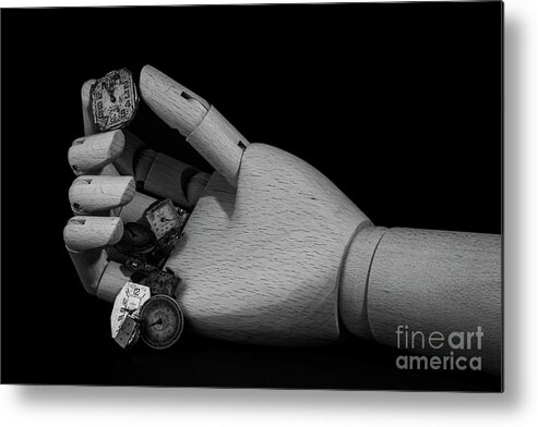 Watch Metal Print featuring the photograph Time on My Hands by Holly Ross