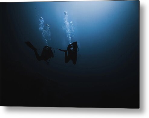 Ocean Metal Print featuring the photograph Togetherness by Sina Ritter